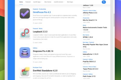 Recently Popular Mac Apps (Issue #16)